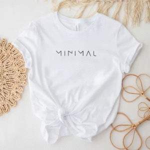 minimal statement tee – effortless style, maximum impact