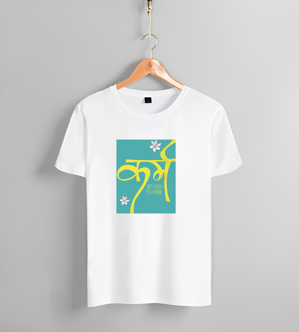karma mirror graphic tee – bold. thoughtful. real. karma mirror graphic tee – bold. thoughtful. real.