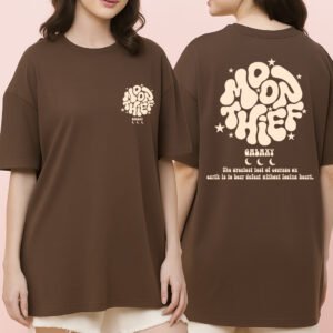 moon thief galaxy oversized t shirt
